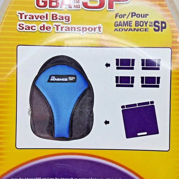 GBA SP Travel Bag For Game Boy Advance SP  GBS-C003 Unopened -NOS - Picture 5 of 6
